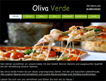Tablet Screenshot of olivaverde.at